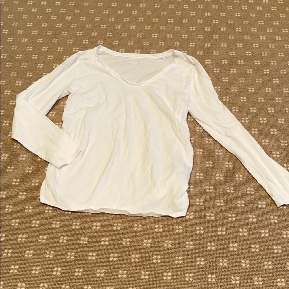 Long sleeve maternity top